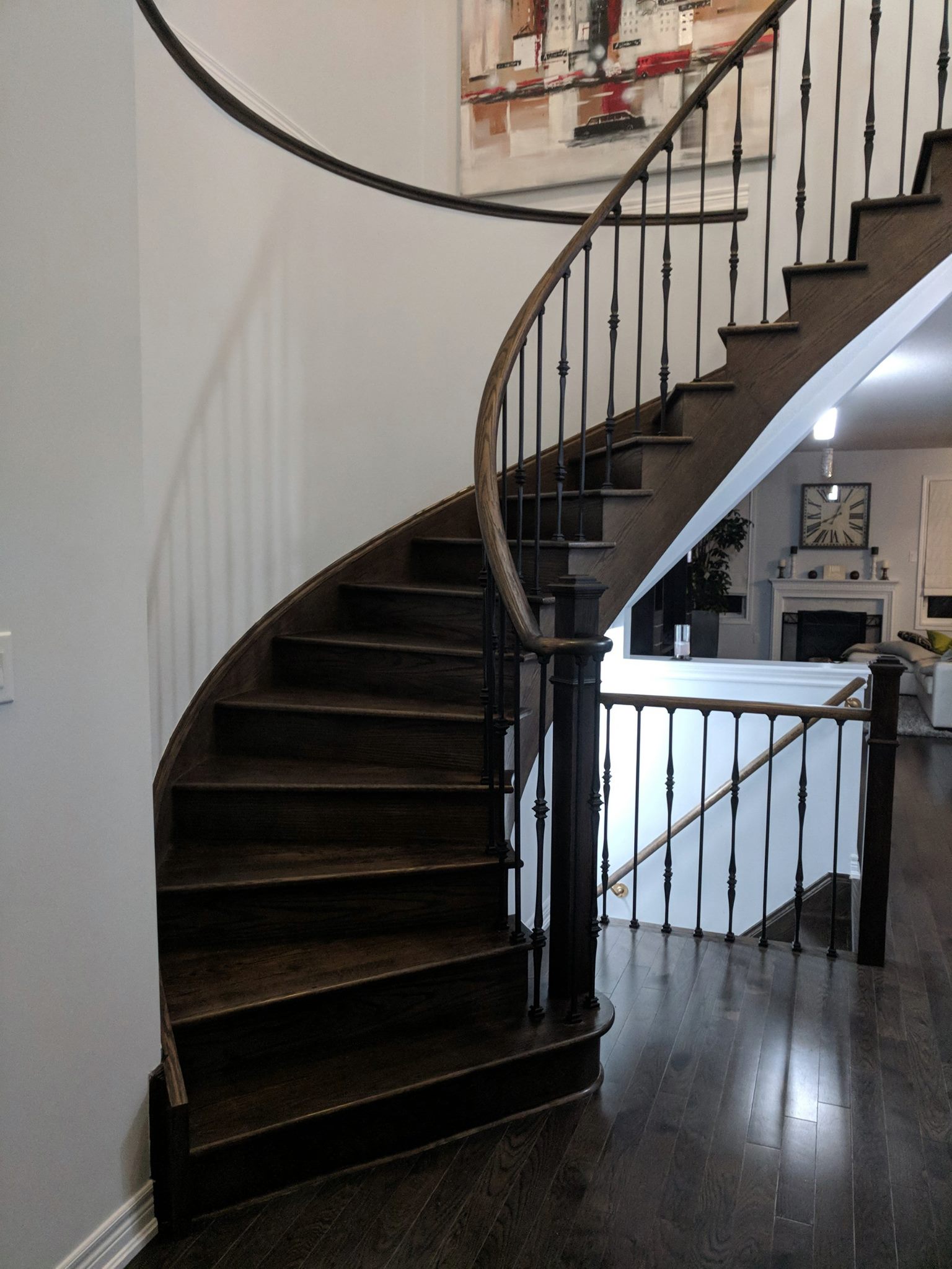 Principal suite renovation with layered lighting